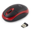 TM116R Mysz bezprzewodowa 2.4GHz 3D optyczna USB Vulture czarno-czerwona