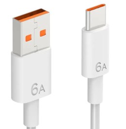 KK21K Kabel usb typ-c 1m biały