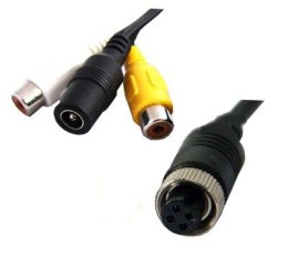 Kabel przejściówka ze złącza 4PIN na chinch... (NVOX 4PIN CHINCH)