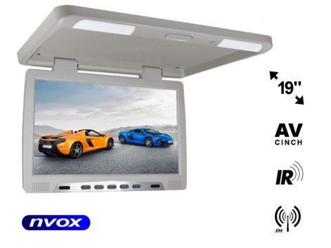 Monitor podwieszany podsufitowy LCD 19cali cali LED FM IR VGA... (NVOX RF1980 GR) Monitor podwieszany podsufitowy LCD 19cali cali LED FM IR VGA... (NVOX RF1980 GR)