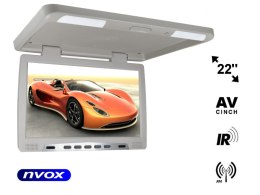 Monitor podwieszany podsufitowy LCD 22cali cale LED IR FM VGA... (NVOX RF2289 GR)