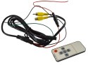 Monitor samochodowy cofania LCD 7cali cali w lusterku wstecznym USB SD AV 12V... (NVOX NW701MP5)