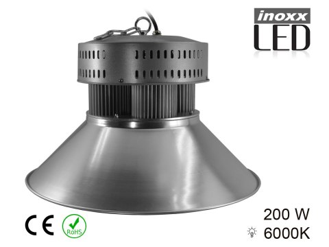 Lampa przemysłowa led 200w high bay cob 6000k zimna 18 000lm Lampa przemysłowa led 200w high bay cob 6000k zimna 18 000lm