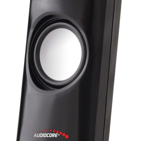 Głośniki komputerowe 8W USB Black Audiocore AC860 Głośniki komputerowe 8W USB Black Audiocore AC860