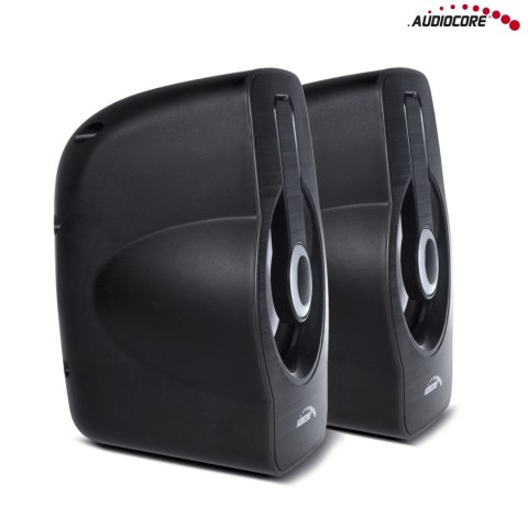 Głośniki komputerowe Audiocore, 6W, USB, Black, AC855 B Głośniki komputerowe Audiocore, 6W, USB, Black, AC855 B