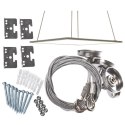 Linki do montażu panelu led sufitowego Led4U LD159 -zestaw pasuje do 600*600,300*300, 300*600,300*1200,600*1200mm