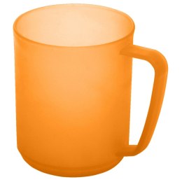 Kubek hawajski z uchwytem 0,35L Plast Team pomarańczowy