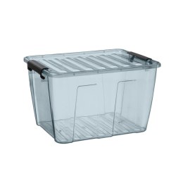 Pojemnik z pokrywą Plast Team Home Box 15L transparentny szary
