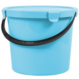 Wiadro z pokrywą Plast Team Berry 10L jasnoniebieskie