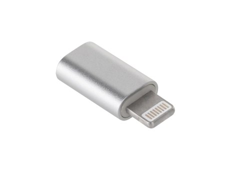 Adapter Przejściówka Micro USB - Apple Lightning M-Life biała Adapter Przejściówka Micro USB - Apple Lightning M-Life biała