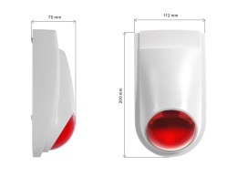 Atrapa syreny sygnalizatora alarmowego, AL2030