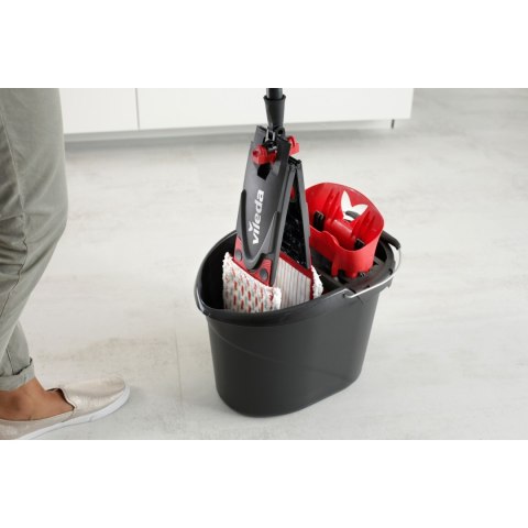 Mop płaski z drążkiem teleskopowym Vileda Ultramax XL Mop płaski z drążkiem teleskopowym Vileda Ultramax XL