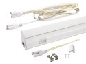 Świetlówka led liniowa t5 60cm 8w on/off neutralna 4000k lampa natynkowa zintegrowana z oprawą