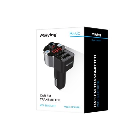 Transmiter samochodowy z funkcją bluetooth (2 gniazda USB) Transmiter samochodowy z funkcją bluetooth (2 gniazda USB)