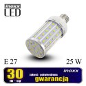 Żarówka e27 led corn 25w metalowa 3000k ciepła