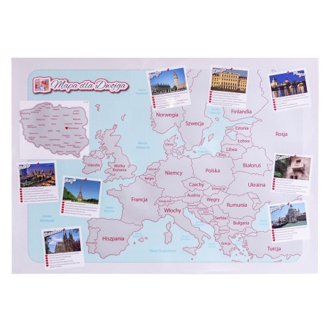 Mapa Zdrapka dla Dwojga Młodej Pary prezent ślubny Mapa Zdrapka dla Dwojga Młodej Pary prezent ślubny