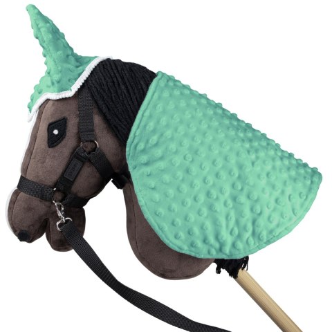 Derka i nauszniki Skippi dla Hobby Horse - mięta - prezent na dzień dziecka Derka i nauszniki Skippi dla Hobby Horse - mięta - prezent na dzień dziecka