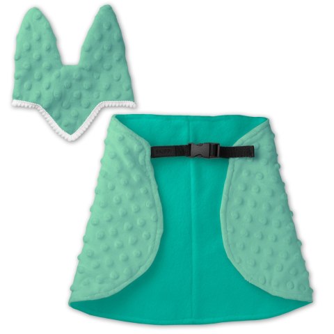 Derka i nauszniki Skippi dla Hobby Horse - mięta - prezent na dzień dziecka Derka i nauszniki Skippi dla Hobby Horse - mięta - prezent na dzień dziecka