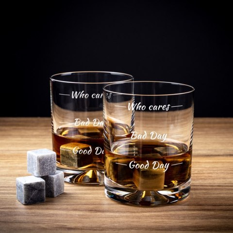 Etui na whisky + 2 szklanki z nadrukiem chłopaka Etui na whisky + 2 szklanki z nadrukiem chłopaka