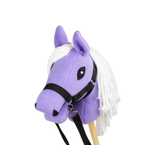 Hobby Horse Skippi A5 - koń na kiju - lawendowy fioletowy - kantar i wodze Hobby Horse Skippi A5 - koń na kiju - lawendowy fioletowy - kantar i wodze