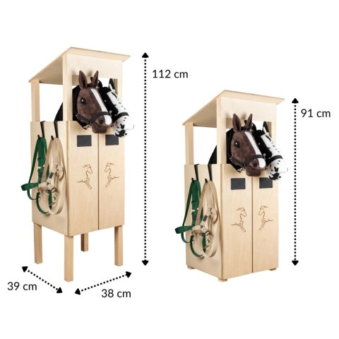 Stajnia dla Hobby Horse - prezent dla dziewczynki - na dzień dziecka Skippi Stajnia dla Hobby Horse - prezent dla dziewczynki - na dzień dziecka Skippi