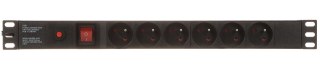 LISTWA ZASILAJĄCA PD-6/R-OP