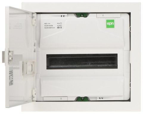ROZDZIELNICA PODTYNKOWA 12-MODUŁOWA MSF-1X12/PT/W/EPN Elektro-Plast ROZDZIELNICA PODTYNKOWA 12-MODUŁOWA MSF-1X12/PT/W/EPN Elektro-Plast