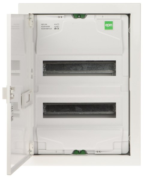 ROZDZIELNICA PODTYNKOWA 24-MODUŁOWA MSF-2X12/PT/W/EPN Elektro-Plast ROZDZIELNICA PODTYNKOWA 24-MODUŁOWA MSF-2X12/PT/W/EPN Elektro-Plast