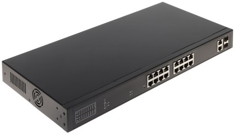 SWITCH POE GTX-CLM1-18-16G2G2SFP 16-PORTOWY SFP SWITCH POE GTX-CLM1-18-16G2G2SFP 16-PORTOWY SFP