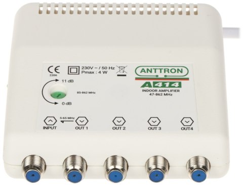WZMACNIACZ ANTENOWY ANTTRON-A414 WZMACNIACZ ANTENOWY ANTTRON-A414