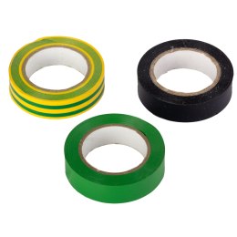 Taśma izolacyjna z pvc (do 8kv) 15*0,15mm, dł=10m szt.3