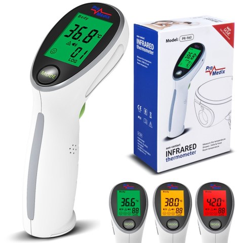 Termometr lekarski bezdotykowy na podczerwień Promedix PR-960 Termometr lekarski bezdotykowy na podczerwień Promedix PR-960