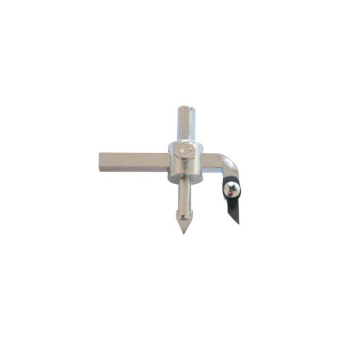 Wycinak otworów w glazurze 30-110mm z ostrzem wymiennym Wycinak otworów w glazurze 30-110mm z ostrzem wymiennym