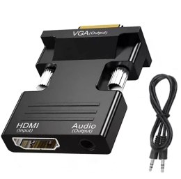 HD38 Konwerter hdmi do vga d-sub audio