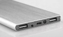 US13B Power bank 20000 slim alu silver