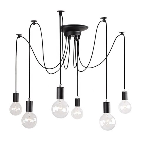ZD74 Lampa sufitowa 6 ramion żyrandol ZD74 Lampa sufitowa 6 ramion żyrandol