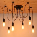ZD74 Lampa sufitowa 6 ramion żyrandol