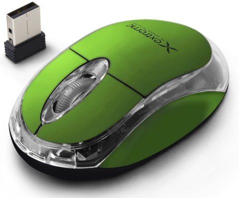 XM105G Extreme mysz bezprz. 2.4ghz 3d opt. usb harrier zielona XM105G Extreme mysz bezprz. 2.4ghz 3d opt. usb harrier zielona