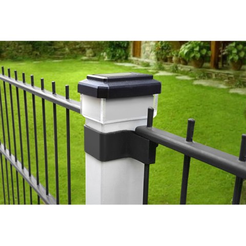 Lampa solarna LED na słupek GreenBlue, 60x40mm, daszek kopertowy, GB125 Lampa solarna LED na słupek GreenBlue, 60x40mm, daszek kopertowy, GB125