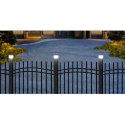 Lampa solarna LED na słupek GreenBlue, 60x40mm, daszek kopertowy, GB125