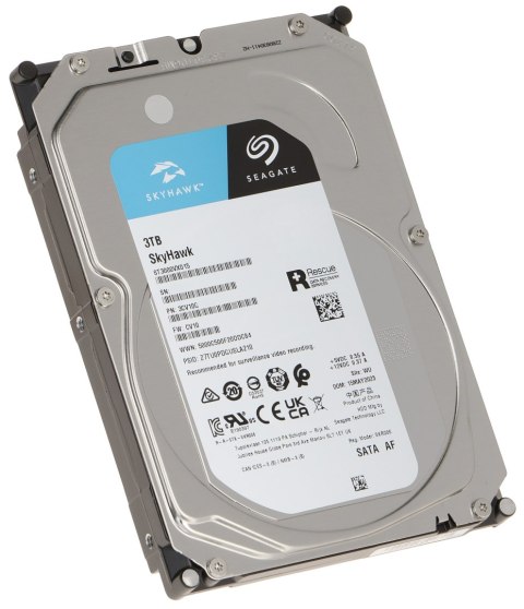 DYSK DO REJESTRATORA HDD-ST3000VX015 3TB 24/7 SkyHawk SEAGATE DYSK DO REJESTRATORA HDD-ST3000VX015 3TB 24/7 SkyHawk SEAGATE