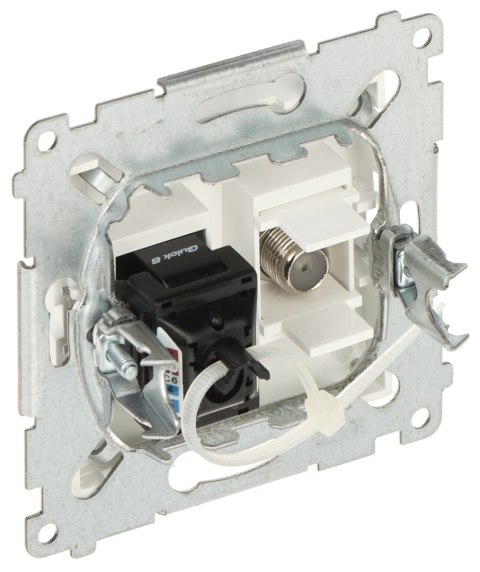 GNIAZDO KOŃCOWE DASFRJ45.01/11-SIMON54 TYP F + RJ45 GNIAZDO KOŃCOWE DASFRJ45.01/11-SIMON54 TYP F + RJ45