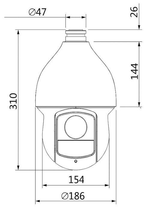 KAMERA HD-CVI SZYBKOOBROTOWA ZEWNĘTRZNA SD59225DB-HC - 1080p 4.8 ... 120 mm DAHUA KAMERA HD-CVI SZYBKOOBROTOWA ZEWNĘTRZNA SD59225DB-HC - 1080p 4.8 ... 120 mm DAHUA