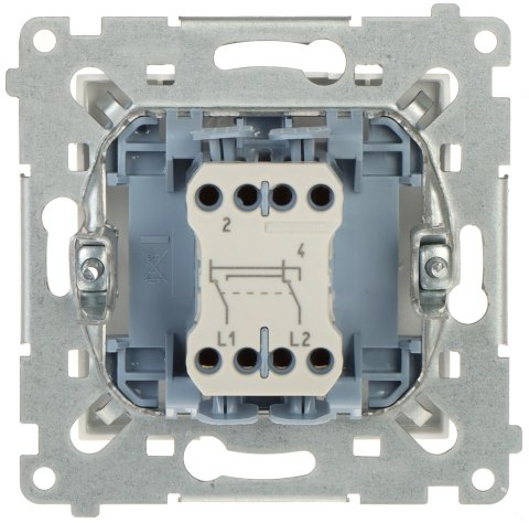ŁĄCZNIK KRZYŻOWY DW7.01/X/11-SIMON54 250 V 10 A ŁĄCZNIK KRZYŻOWY DW7.01/X/11-SIMON54 250 V 10 A