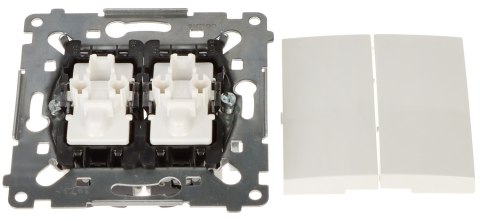ŁĄCZNIK KRZYŻOWY PODWÓJNY DW7/2.01/X/11-SIMON54 250 V 10 A ŁĄCZNIK KRZYŻOWY PODWÓJNY DW7/2.01/X/11-SIMON54 250 V 10 A