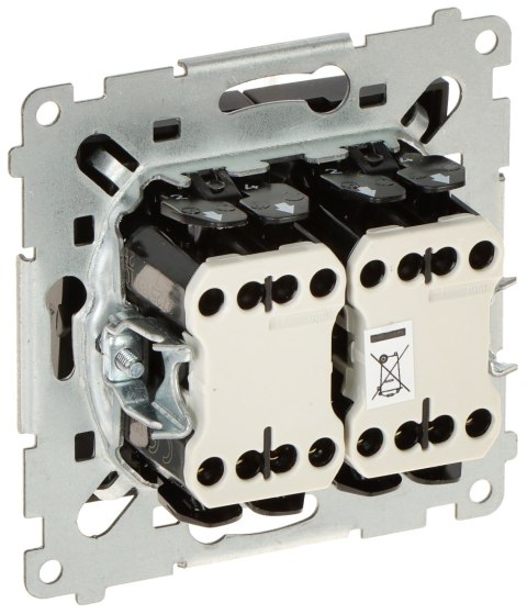 ŁĄCZNIK KRZYŻOWY PODWÓJNY DW7/2.01/X/49-SIMON54 250 V 10 A ŁĄCZNIK KRZYŻOWY PODWÓJNY DW7/2.01/X/49-SIMON54 250 V 10 A