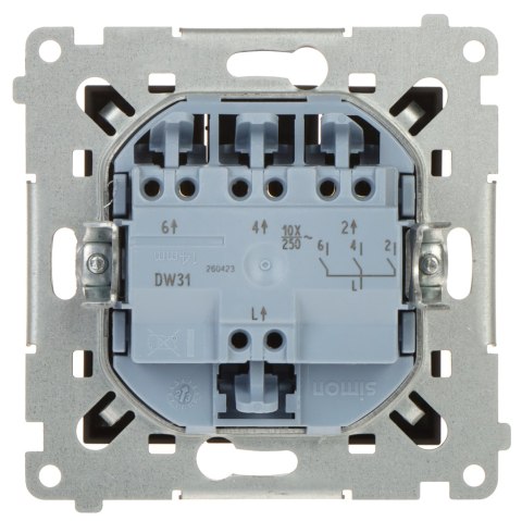 ŁĄCZNIK POTRÓJNY DW31.01/49-SIMON54 250 V 10 A ŁĄCZNIK POTRÓJNY DW31.01/49-SIMON54 250 V 10 A