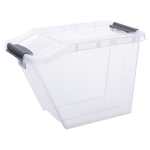Pojemnik pochyły z pokrywą Plast Team Pro Box QR 58L Pojemnik pochyły z pokrywą Plast Team Pro Box QR 58L