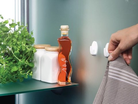Haczyki samoprzylep.powerstrips 3 szt.owalne małe,białe Haczyki samoprzylep.powerstrips 3 szt.owalne małe,białe