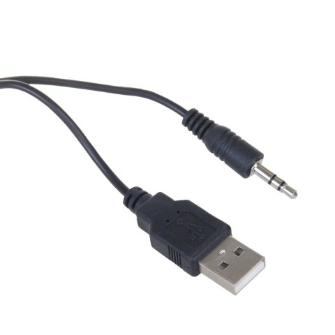 Głośniki komputerowe 6W USB minijack Black Audiocore AC835 LED Głośniki komputerowe 6W USB minijack Black Audiocore AC835 LED